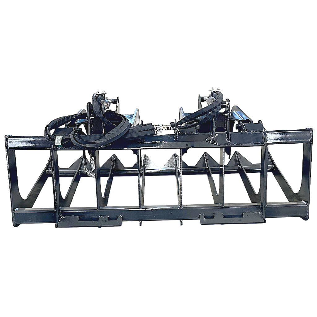 thumbnail image 2 of Express Steel 66" Smooth Low Profile Skid Steer Bucket - Universal Quick Attach - FREE SHIPPING 2 of 6